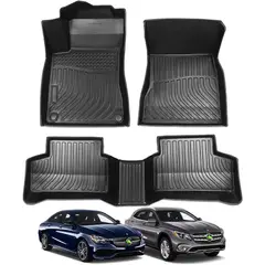 GENERICO - PISOS BANDEJA 3D MECEDES VENZ CLA 2014 2015 2016 2018 2019