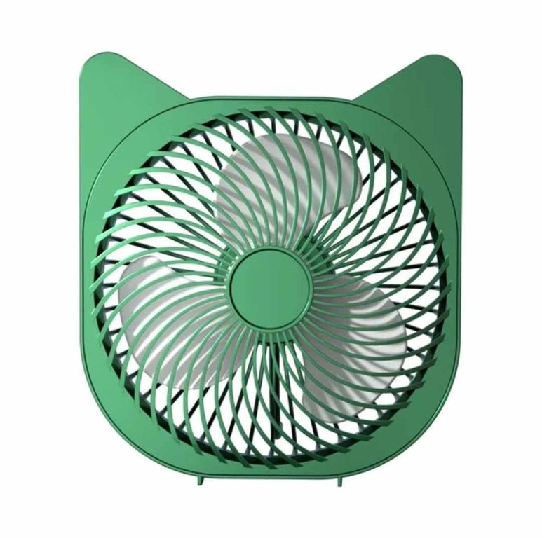 Ventilador USB con Orejas de Gatito para Oficina Cuarto Habitacion