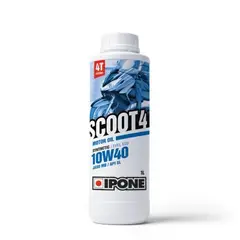 IPONE - ACEITE SCOOT 4 10W40 1L - SINTÉTICO