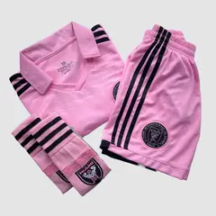 GENERICO - Conjunto Miami Messi 10 para futbol con medias