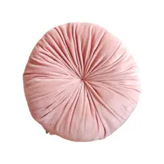 GENERICO - COJIN REDONDO CARACOL PALO ROSA BEBE