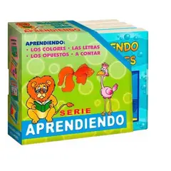 GENERICO - Pack X 4 Libros Colores Formas Números Y Letras