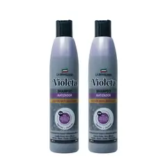 LA BRASILIANA - Shampoo Matizador Violeta 250Ml x 2Unids