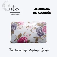 GENERICO - ALMOHADA DE ALGODÓN CON DISEÑO