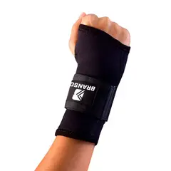 BRANSON - Muñequera con palma negro Talla M