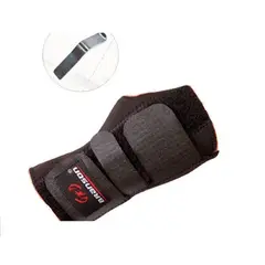 BRANSON - Muñequera bilateral negro Talla L