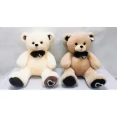 GENERICO - Peluche Oso Corbata 80cm color crema con corbata