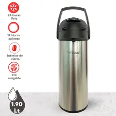 THERMOS - Termo 1.90 L Sifón electra Acero lever action