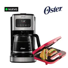 OSTER - COMBO Cafetera con Sandwichera 2885M