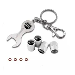 GENERICO - TAPAS DE VÁLVULA PARA NEUMATICO - 4 PIEZAS AUDI UNIVERSAL