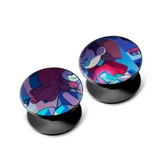 GENERICO - X2 Popclip Soporte de Celular Tablet Diseño Enamorados Pareja