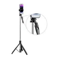XO SIMPLE IS BEAUTY - SELFIE STICK TRIPODE XO-SS15 180CM ALTURA CONTROL REMOTO ROTABLE NEGR