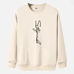 YANSUS - Polera Hombre Estampado Firma