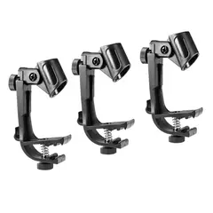 EALSEN - Clamp para Bateria instrumentos Set de 3 unidades