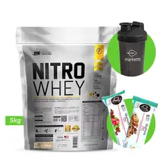 UNIVERSE NUTRITION - NITRO WHEY 5KG PROTEINA UN VAINILLA + REGALOS