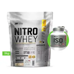 UNIVERSE NUTRITION - NITRO WHEY 5KG PROTEINA UN VAINILLA + REGALOS