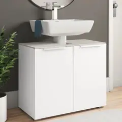 TU MESITA - Mueble Inferior para Lavadero Sawia Blanco
