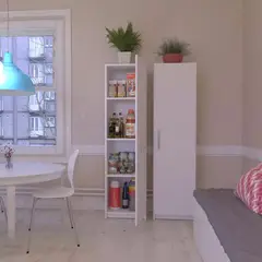 TU MESITA - Alacena multiusos Málaga 1 puerta color Blanco