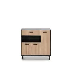 TU MESITA - Mueble para Microondas Moderno Luis NegroRoble