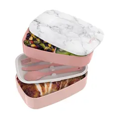 BENTGO - Lonchera Classic - Blush Marble