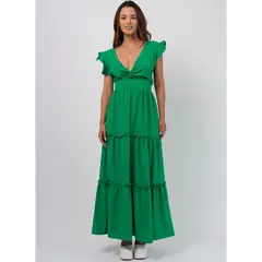 DOLCATTA - Vestido Jeanne - Green Jade Color -