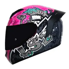 LS2 - CASCO INTEGRAL NS352 HIPST ROSADO - L