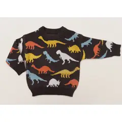 EVYTONY - CHOMPA PARA NIÑO DINO BRIILANTE