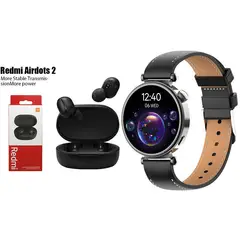 XIAOMI - GT4 Mini Smartwatch+Xiaomi Redmi Airdots2 Audífonos In-Ear Bluetooth