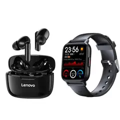 LENOVO - Olika Smartwatch+lenovo XT90 Audífonos In-Ear Bluetooth Auriculares