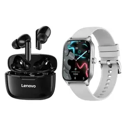 LENOVO - Y9 Smartwatch+Auriculares XT90 Audífonos In-Ear Bluetooth