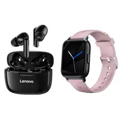 LENOVO - Olika Smartwatch+Auriculares XT90 Audífonos In-Ear Bluetooth