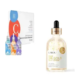 BIOAQUA - Pack Serum 3 en 1 Dr Rashel Y SERUM FRANCE 24K GOLD LAIKOU