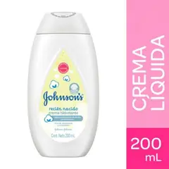 JOHNSONS - Crema Líquida para Recién Nacido 200ml