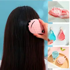 GENERICO - Masajeador Capilar Aplica Shampoo Cepillo Masaje Cabello