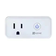 EZVIZ - - Mini Enchufe T30 Wi-Fi Smart T30-10B-US Alexa Google