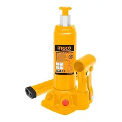 INGCO TOOLS - Gata Hidráulica Tipo Botella Ingco HBJ2002 20 Toneladas 21cm