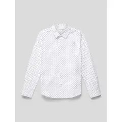 GENERICO - Camisa blanca con puntitos