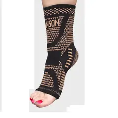 BRANSON - Tobillera Hilo de Cobre Talla L