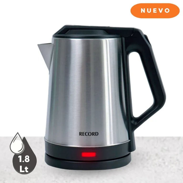 Hervidor Acero Inoxidable 1 .8L Negro