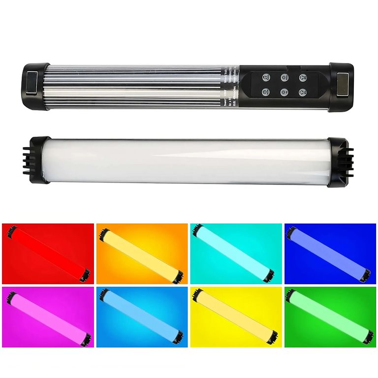 Barra Led RGB 30Cm RL-30SL Con Perno Universal Para Fotografía y Video