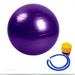 URBAN FIT - Pelota de pilates 75cm + inflador de regalo - Morado