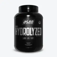 LAB NUTRITION USA - Proteina Hidrolizada Lab Nutrition 100% HYDROLYZED Vainilla 5LB