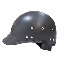 GENERICO - CASCO CHAVITO POLICIA NEGRO MATE