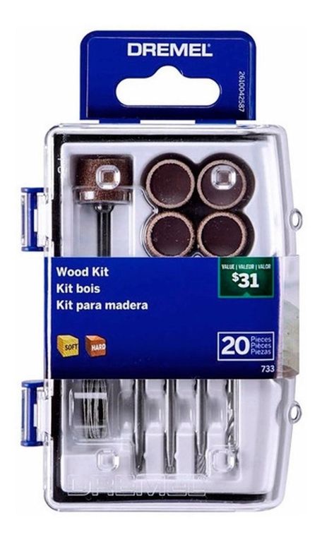 Micro Kit de accesorios para Lijado de Madera 733