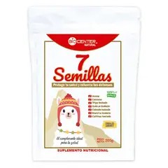 BIOCENTER NATURAL - Harina 7 Semillas x 100 gr -