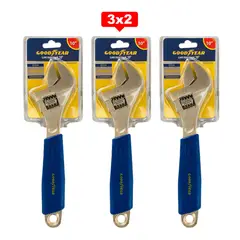 GOODYEAR - Llave Francesa Ajustable de 10 pulgadas 3X2