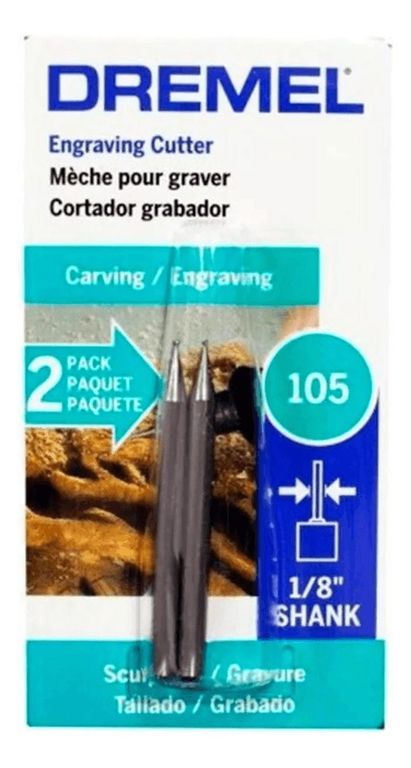 Fresa De Grabado Redonda 1/32" 105