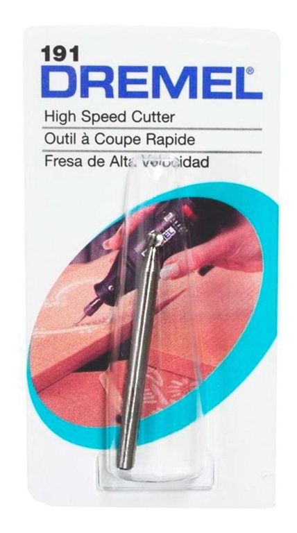 Fresa Alta Velocidad Redonda 1/8" 191