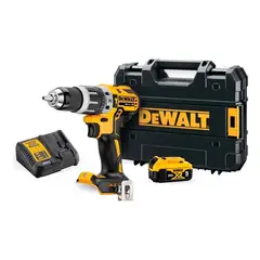 DEWALT - Taladro Percutor DCD796P1 20V XR 70 NM + Batería 5 Ah