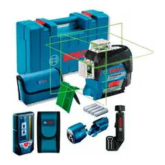 BOSCH - Nivel Láser Verde GLL 3-80 CG 360° Bluetooth Receptor